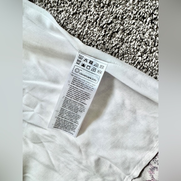 NWT ESPRIT Floral Maxi Skirt Red Pink Print Size 12 - Picture 12 of 12